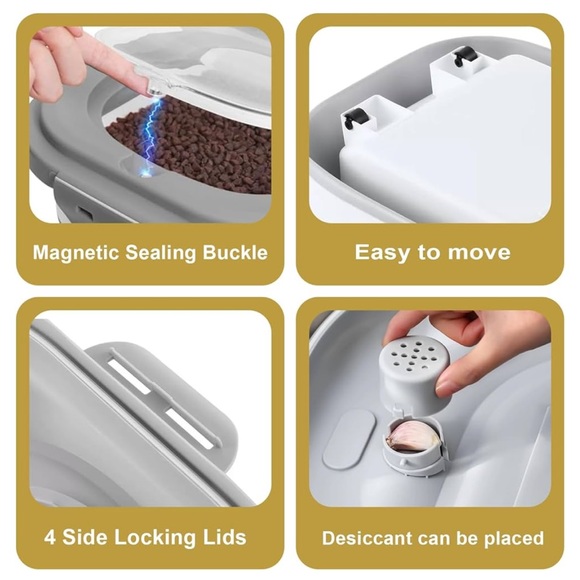 New out of package cat food collapsible storage bin - Picture 2 of 5